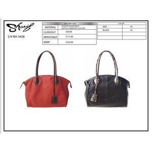SHARIF GENUINE SNAKESKIN & BUFFALO EMB. - NH-3428